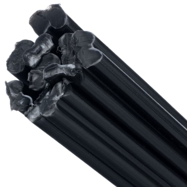 Muovinen hitsauskansio PP musta 10 kpl 20 cm