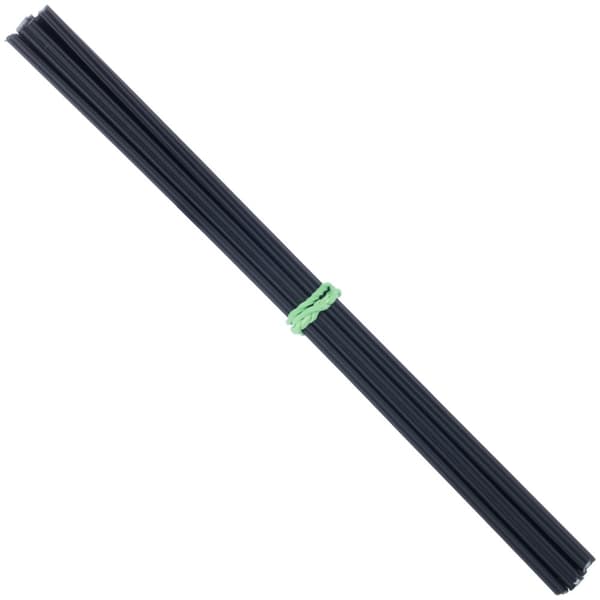 Muovinen hitsauskansio PP musta 10 kpl 20 cm