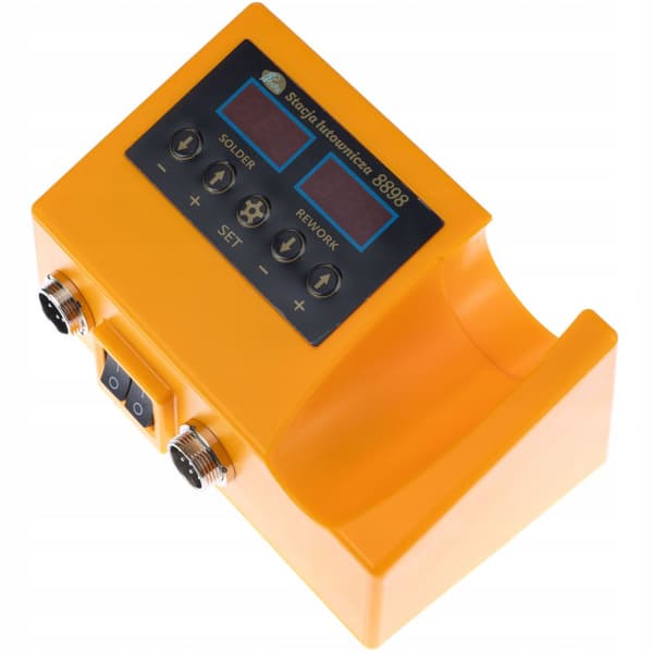 Rosfix Orange Husky OH660 Loddestation + Rosfix Blue Lark 80W BL80W Loddekolb + Tilbehør + Prowelder Kit Mini + Hæftepistol + 200 Hæfteklammer