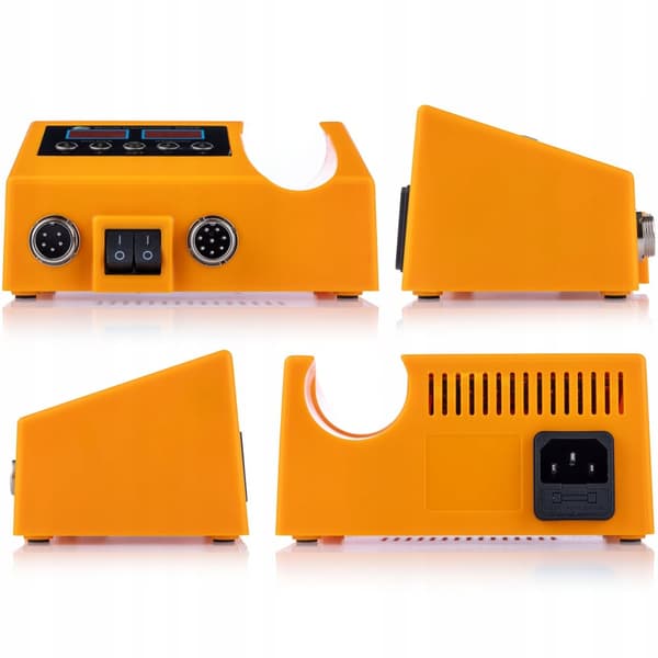 Rosfix Orange Husky OH660 Loddestation + Rosfix Blue Lark 80W BL80W Loddekolb + Tilbehør + Prowelder Kit Mini + Hæftepistol + 200 Hæfteklammer