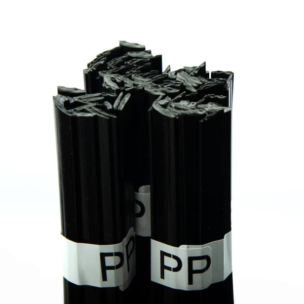 Plastsvetsbindemedel PP Svart 100g 8mm remsa