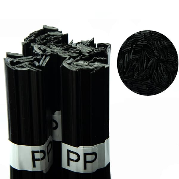 Plastsvetsbindemedel PP Svart 100g 8mm remsa