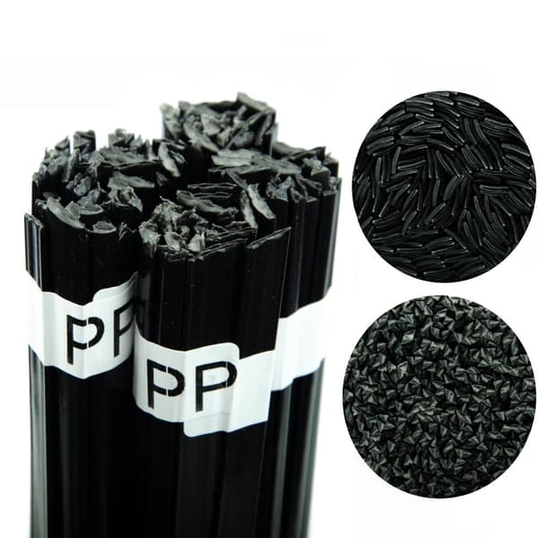 Plast svejsebind PP Sort 100g