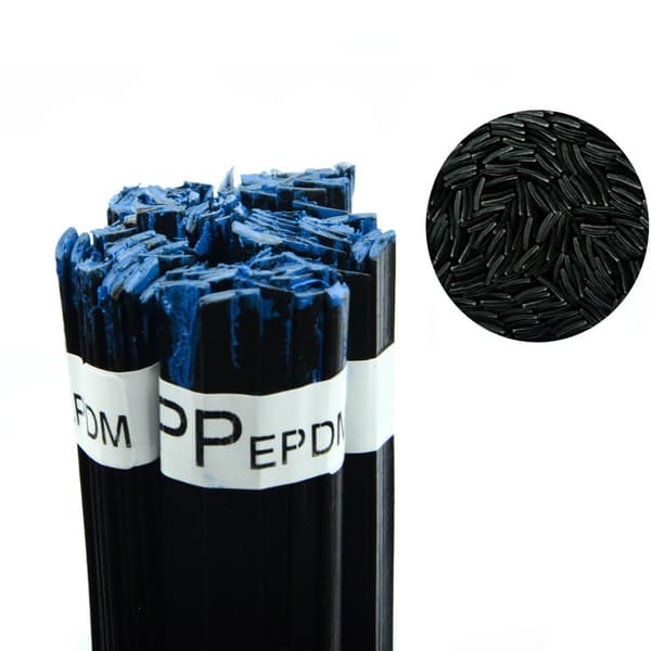 Bindemiddel til svejsning af plast PP/EPDM Sort 100g 12mm strimmel