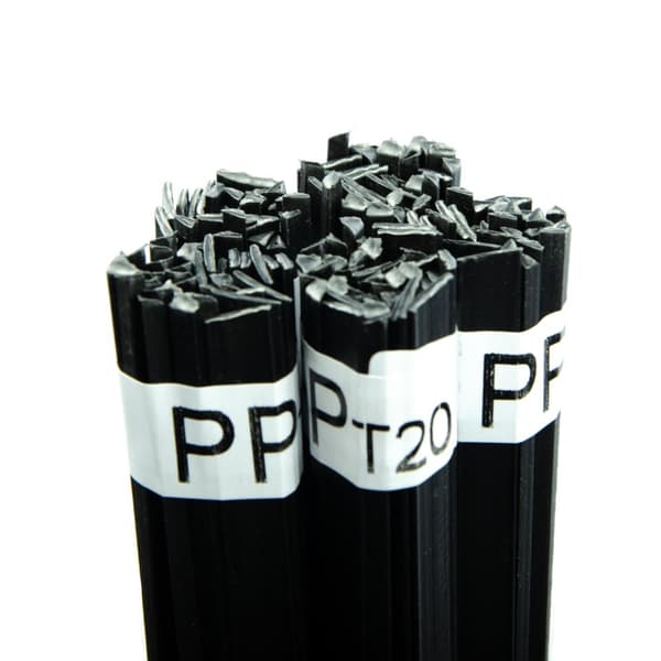 Plastsvejsetilsats PP-T20 Sort 100g