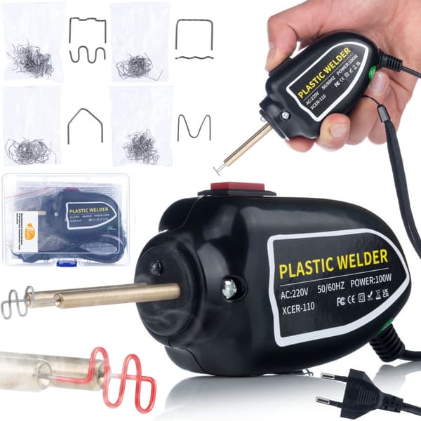 Rosfix Strong Cosmico RSC100W plasthæftemaskine i organizer 100W + 400 hæfteklammer