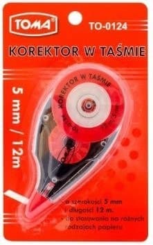 Korrigeringstejp för mus 12 m