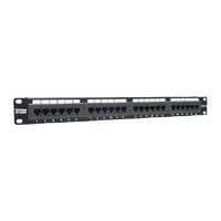 TRENDNET Network Panel Room TC-P24C6 - 24 port(ar) - 24 x RJ-45 - 24 x RJ-11 - 19" vidvinkel