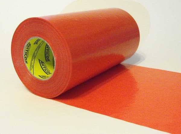 Merkintäteippi punainen 200 mm x 100 m (paksuus 0,3)