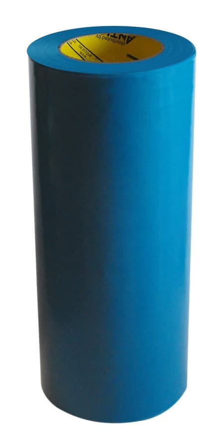 Sininen merkintänauha 200mm * 100m (paksuus 0,3)