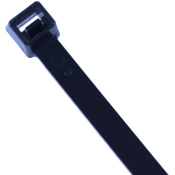 Buntebånd Strips 202x3.6mm Sort PCT-0200-040-B-100