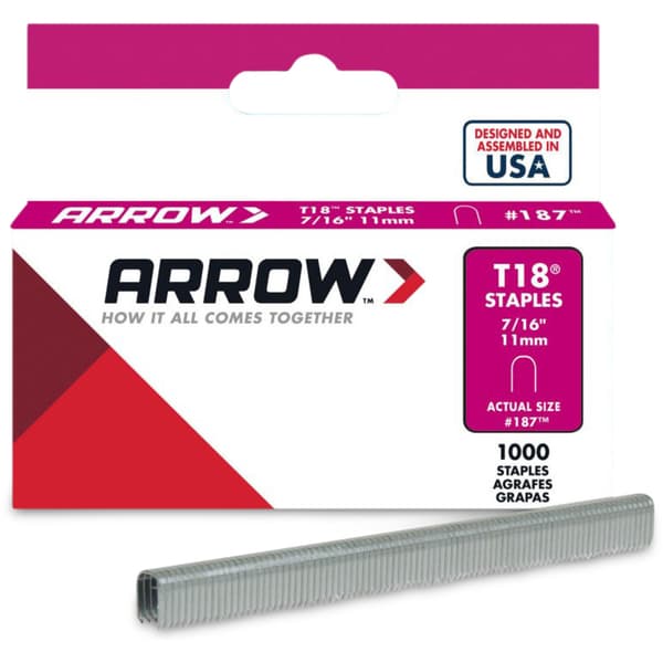 Arrow Kabelstift T18 7/16 11mm stål