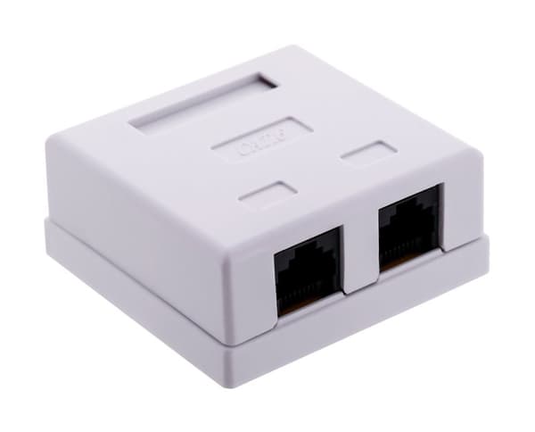 Alantec GN011 verkkoliitäntärasia Cat6 valkoinen