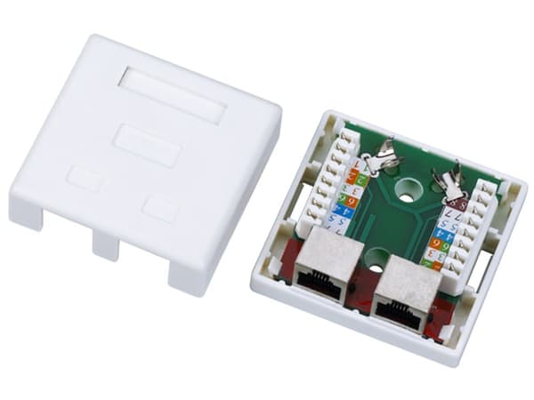 Alantec GN004 -johtoliitin RJ45 valkoinen