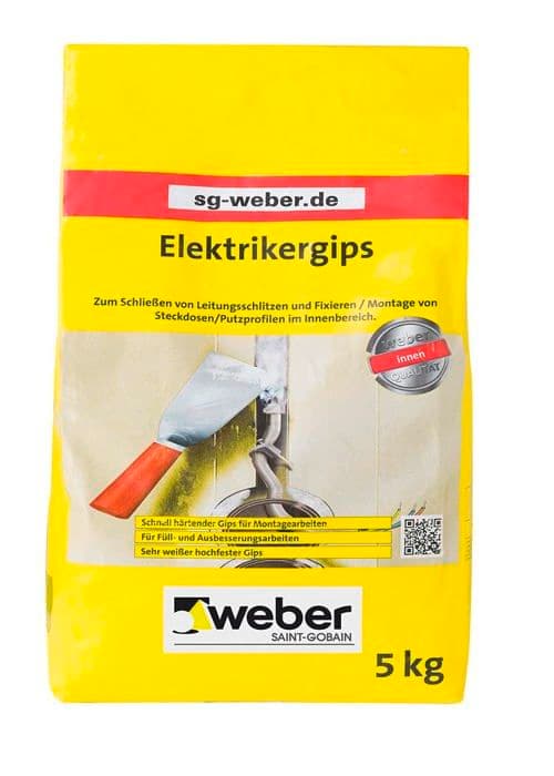 Cloison (gipsplatta) Weber - 277544 - SG Gips, Vit