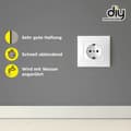Miniatyrbild 4 av 4: Cloison (gipsplatta) Weber - 277544 - SG Gips, Vit
