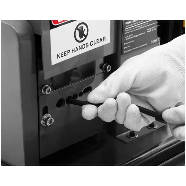 MSW Kabelskalningsmaskin - 1500 W - 9 intag