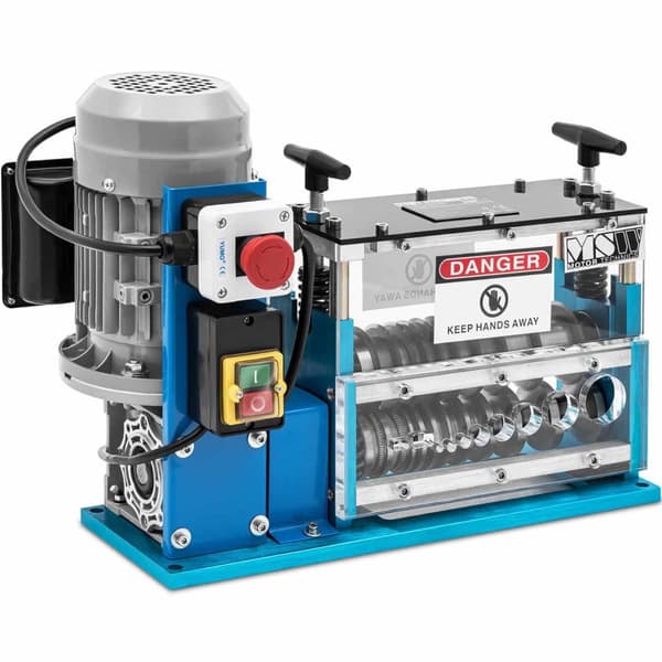 Afisoleringsmaskine til afisolering af kabler og ledninger 750 W - 10 indgange