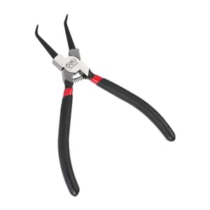 Bøyd innvendig låsetang 7" Deli Tools EDL0343 (svart)
