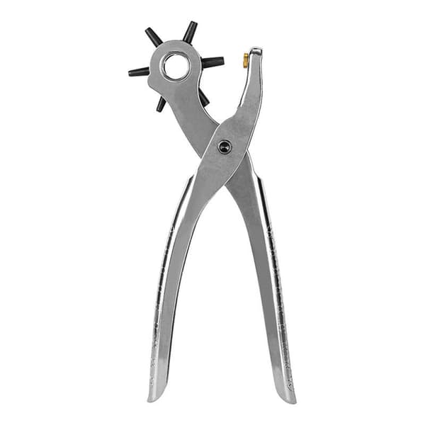 Leather Hole Punch 9" Deli Tools EDL1919C (sølv)