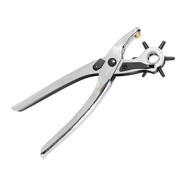 Leather Hole Punch 9" Deli Tools EDL1919C (sølv)