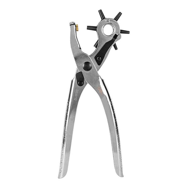 Leather Hole Punch 9" Deli Tools EDL1919C (sølv)
