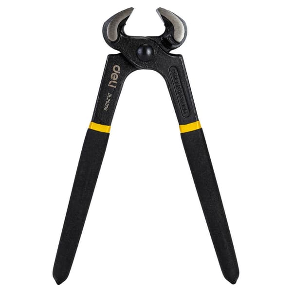Carpenter's Pincers 8" Deli Tools EDL20308 (svart)
