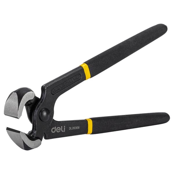 Carpenter's Pincers 8" Deli Tools EDL20308 (svart)