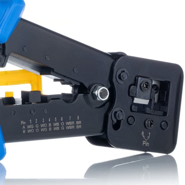 Rosfix läpivientipuristin RJ45/RJ12/RJ11:lle