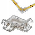 Miniatyrbillede 4 af 4: Vinkelstik til LED MONO COB strips 8mm ""L""