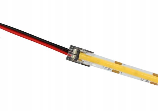 Stik til LED-strimler MONO COB 8mm med ledning