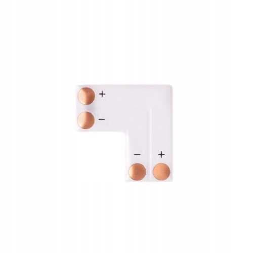 Vinkelstik til LED-strimler MONO SMD 8mm ""L""
