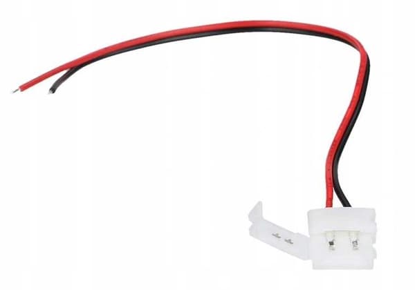 Stik til LED-strimler MONO SMD 8mm med ledning