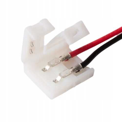 Stik til LED-strimler MONO SMD 8mm med ledning