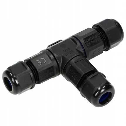 Kabelkopplingshylsa T-koppling T IP68 3x4mm