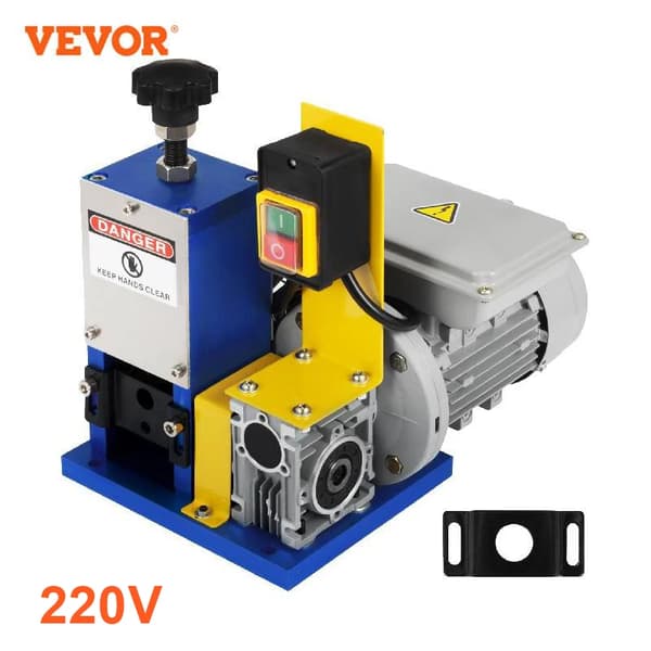 Elektrisk trådavskalningsmaskin, avskalar 15-25mm kabel, 220V/110V ströminmatning,220V