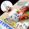 Miniatyrbillede 7 af 7: Lollanda 9-i-1 multifunktions elektrikerstang med strømmåling – justerbar beklædningsfunktion og ergonomisk design