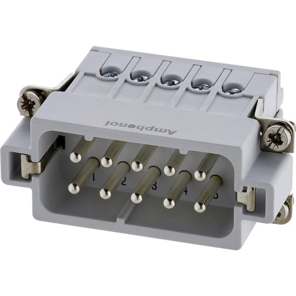 Amphenol C146 10A010 002 4-1 Stiftinsats Försilvrad kontakt 1 st