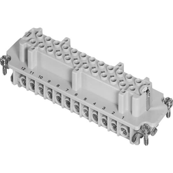 Amphenol C146 10B024 002 1-1 Insats för hylsdon Heavy|mate® C146 Totalt antal poler 24 + PE 1 st