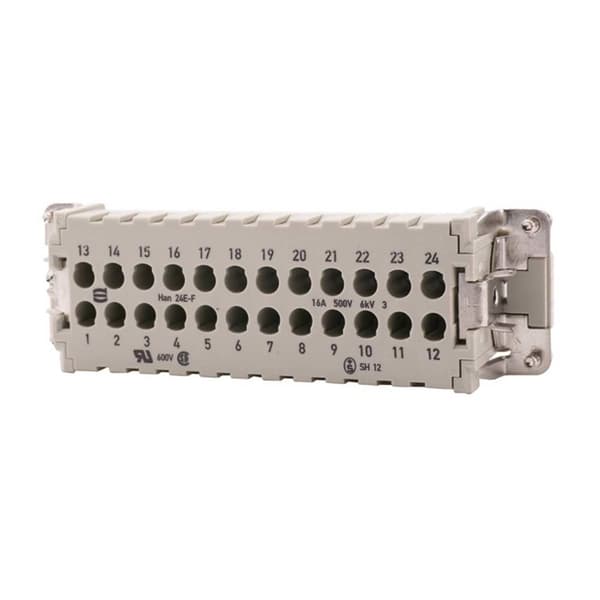 Harting 09330242702 Insats för hylsdon Han® E 24 + PE Crimp 1 st