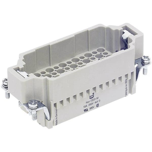 HARTING 09160723001 Stiftinsats Han® DD 72 + PE Crimp 1 st