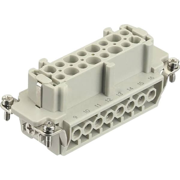 Harting 09330162701 Insats för hylsdon Han® E 16 + PE Skruv 1 st