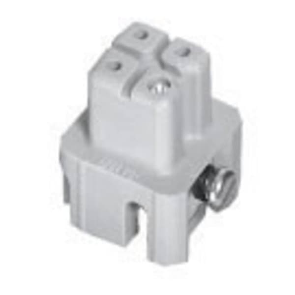 Amphenol C146 10B003 002 4-1 Insats för hylsdon Heavy|mate® C146 Totalt antal poler 3 + PE 1 st