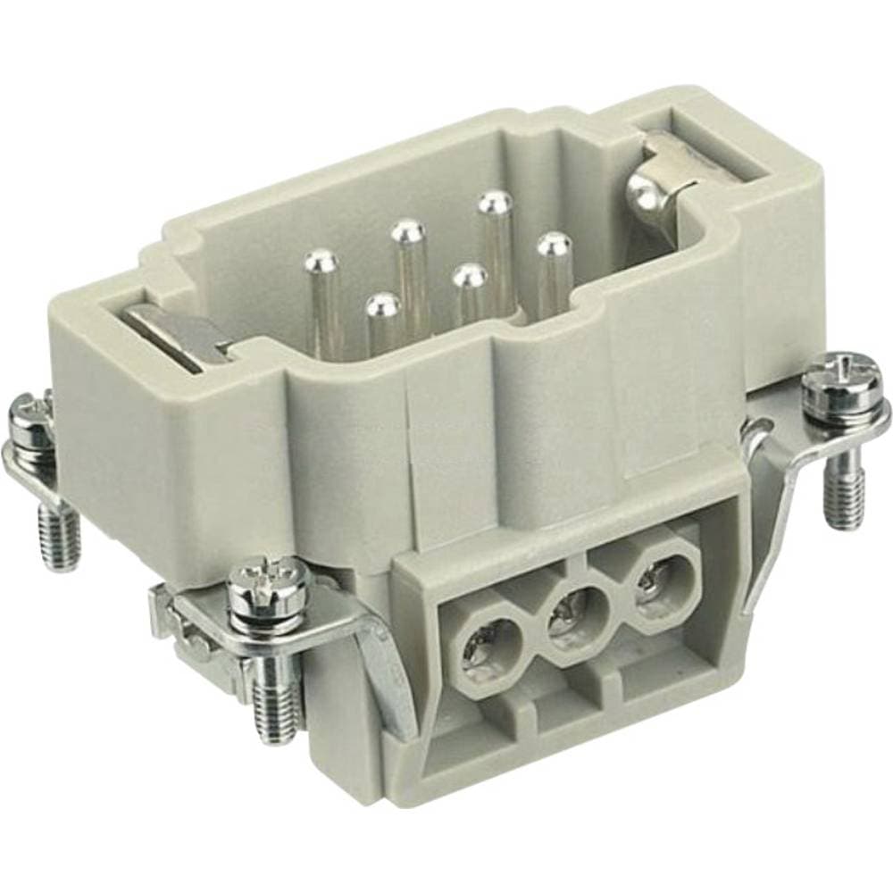 Stiftinsats Han® E 09 33 006 2601 Harting 6 + PE Skruv 1 st