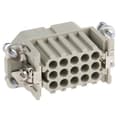 Miniatyrbild 3 av 3: Harting 09210153101 Insats för hylsdon Han® D 15 + PE Crimp 1 st