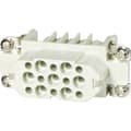 Miniatyrbild 1 av 3: Harting 09210153101 Insats för hylsdon Han® D 15 + PE Crimp 1 st