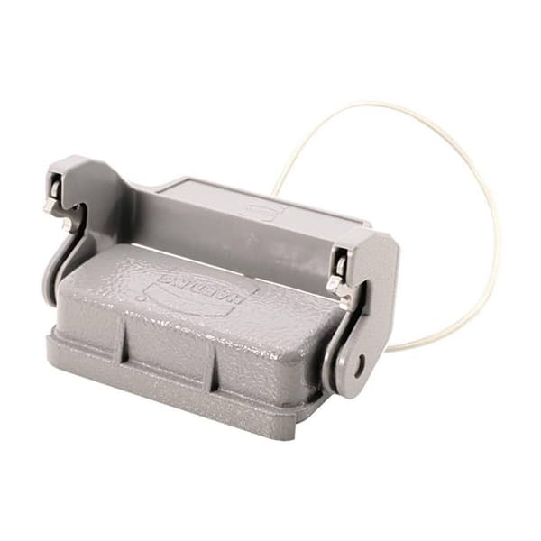 Harting Han 10A-AK-LB 09200105423 Tillbehör för storlek 10 A - Kontaktdonskåpa Innehåll: 1 st