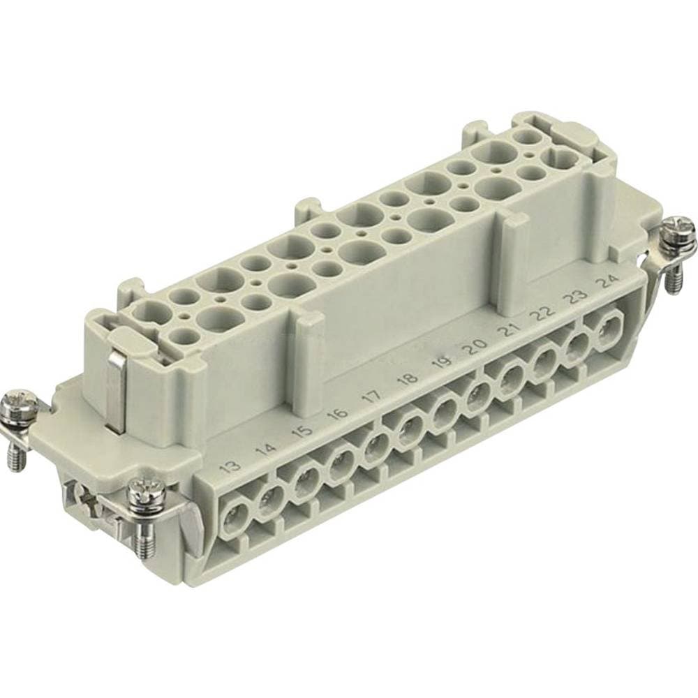 Insats för hylsdon Han® E 09 33 024 2711 Harting 24 + PE Skruv 1 st