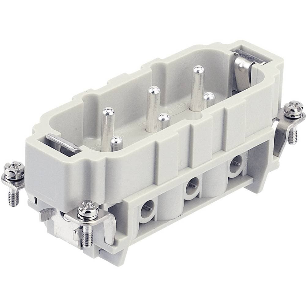 Stiftinsats Han® HsB 09 31 006 2611 Harting 6 + PE Skruv 1 st