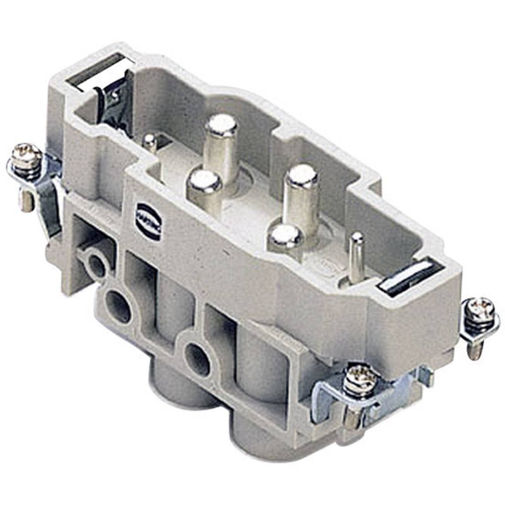 Stiftinsats Han® Com 09 38 006 2601 Harting 4 + 2 + PE Skruv 1 st